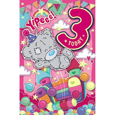3 Today My Dinky Bear Me to You Bear 3rd Birthday Card £1.89